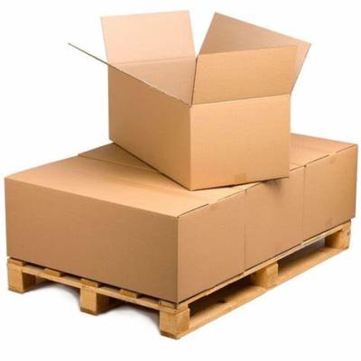 China Factory Direct Selling Recycled Materials Printed For Paper Box 5 Plyouter Easy Loading Cargo Shipping Corrugated Cardboard Box for sale