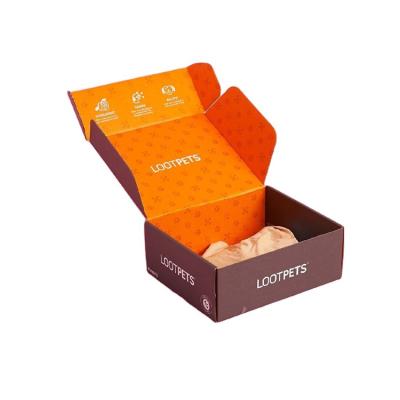 China Recycled Materials Custom Cardboard Shoes Wig Ad Packaging Rectangular Environmental Friendly Gift Box for sale