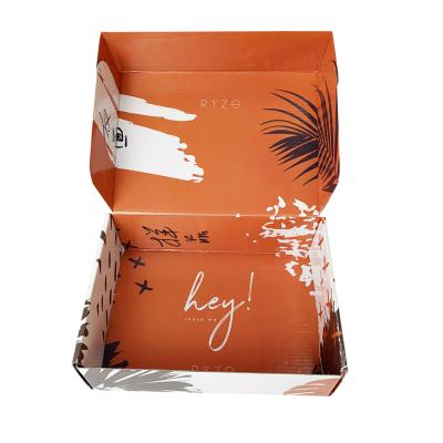 China Recycled Materials Wholesale Free Design Natural Green Custom Mailing Boxes With Logo Cosmetic Packaging Paper Boxes for sale