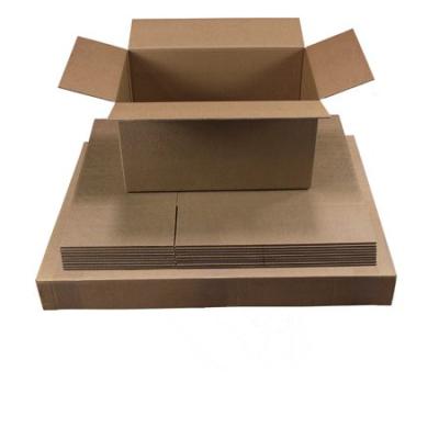 China Recycled Materials Logo Printed Brown Custom Export Corrugated Cardboard Cardboard Shipping Boxes for sale