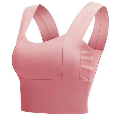 China Breathable unning sports bra top fashion sports bra gym bra deportivo crop yoga tops yoga vest fitness yoga top women sports bra top sportH yoga throat for sale