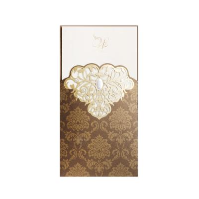 China Luxury Europe Wedding Card Designs Wedding Invitation Dinner Party Laser Cut Wedding Invitation Cards for sale