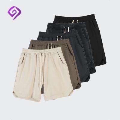 China Wholesale Anti-Wrinkle Designer Streetwear Logo 100% Cotton Sweat Shorts For Men for sale