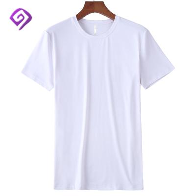 China Wholesale Custom Anti-pilling Plain T-shirt Men's T-shirt Printing Clothing Men's T-shirt White 100% Cotton T-shirts for sale