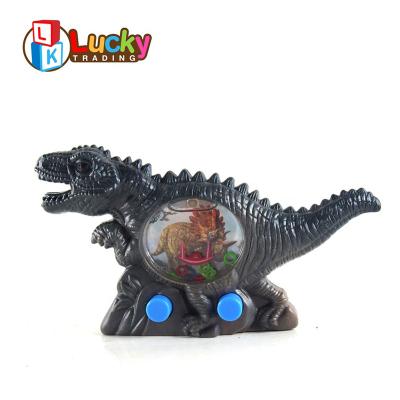 China Cheap Plastic Mini Dinosaur Toys Water Machine Toys Hand Held Throwing Water Ring Game Toy For Kid for sale