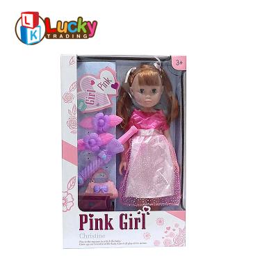 China Princess Super Baby - 14 Inch Girl Doll Cute Cheap Girl Doll Young Girl Doll Large For Kids for sale