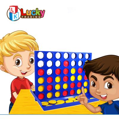 China Classic Board Game Factory Intelligence Toy Connect 4 Game Board For Kids for sale