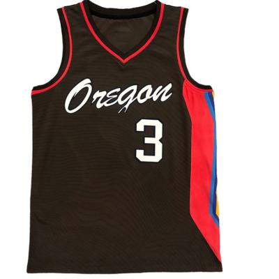 China New Arrival Portland Trail Blazers Men's Basketball Breathable Team Basketball Wear Uniform Tank Tops Roy#7 Mccollum#3 Anthony#00 Lillard #0 for sale