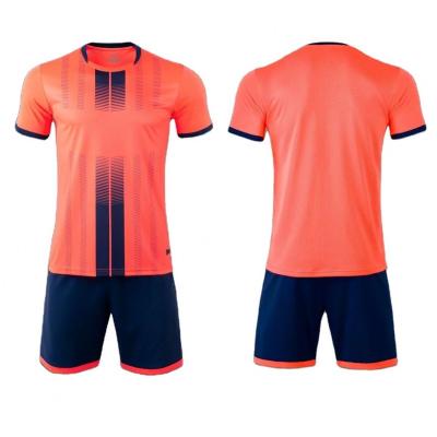 China Newest design soccer suit fabric good quality soccer quick dry treck sublimated suit football suit for sale