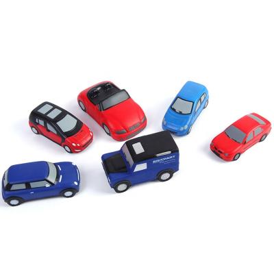 China Promotional PU Toy Slow Rising Anti Stress Reliever Squishy Toy Custom Car for sale