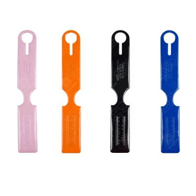 China Custom Private Label PVC Luggage Travel Suitcase Hanging Luggage Tag Hanging Straps for sale