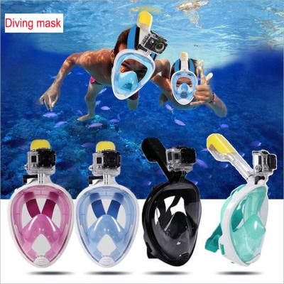 China Manufacturers Base Relax Wholesale Full Face Snorkel Free Diving Breathing Mask YTSDe00105 for sale