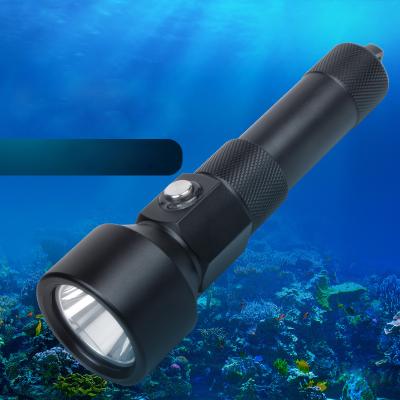 China 13W LED Professional Waterproof Black Diving Lights Flashlight YTSDd00103 Underwater Lights for sale