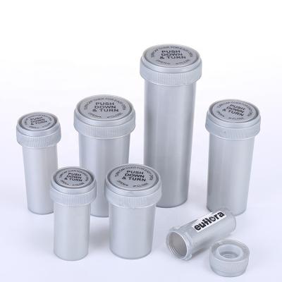 China Medicine Reversible Vials For Flower Packaging Reversible Bottles For Edible Packaging for sale