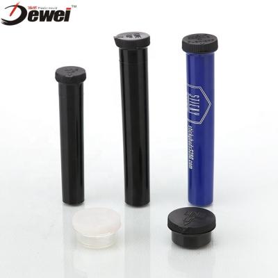 China Wholesale Opaque Plastic Medicine 120mm Doob Tube PP Pre-Roll Pop Pop Top Up for sale