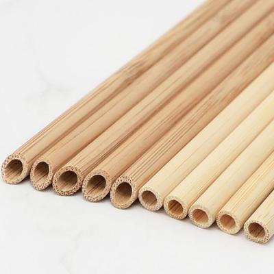 China Hot Sale Disposable Eco Straw Wheat Bamboo Biodegradable Disposable Drinking Straw For Juice for sale