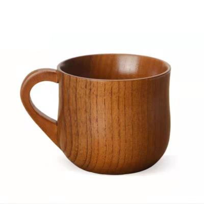 China Viable Reading To Ship 140ml Tea Wine Cup Natural Bamboo Wooden Coffee Mug With Custom Logo for sale