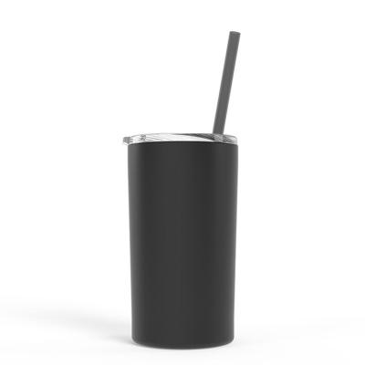 中国 Double Wall Vacuum Water Tumbler Cup Stainless Steel Wide Mouth Thermos Flask Insulated With Straw 販売のため