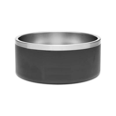 China 32oz/64oz Stainless Steel Pet Dog Cat Bowl Double Wall Insulated Pet Food Feeding Bowl Food Container Te koop