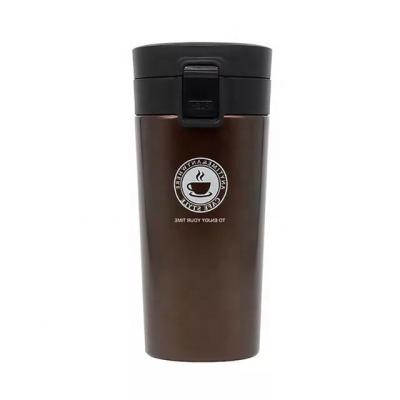 中国 One-Touch Open Coffee Tumbler Cup Double Wall Stainless Steel Vacuum Insulated Cup 販売のため