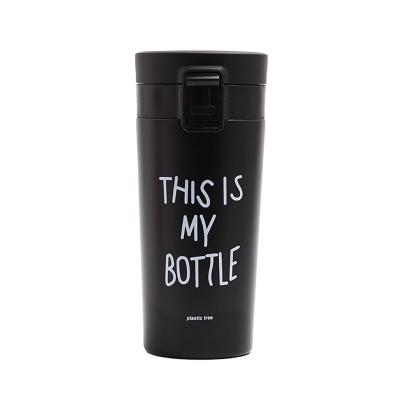 China BPA Free One-Touch Open Insulated Coffee Mug Double Wall Stainless Steel Travel Thermos Vacuum Water Tumbler en venta