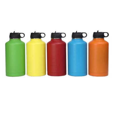 China The same type of stainless steel thermos bottle 64oz gradient space kettle thermos cup outdoor sports kettle customization Te koop