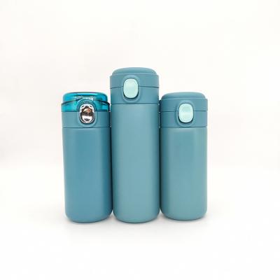 China ECO Friendly Vacuum Water Bottle Stainless Steel Insulated Travel Drinking Bottle With One-Touch Open Lid Te koop