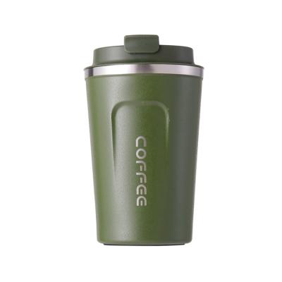 China Wholesale 350ml Double Wall Vacuum Stainless Steel Water Tumbler Insulated Travel Thermos Water Cup With Lid en venta