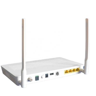 China CATV ONU HG8247H5 EG8143A5 XPON CATV GPON EPON ONT 4LAN 1voice WIFI 5DB Antenna ONU English Version CATV remotely cheapest price for sale