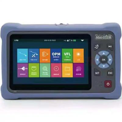 China Auto OTDR Mini Handheld OTDR 12-in-1 Active Fiber Live Test Fiber Optical Time Domain Reflectometer for sale