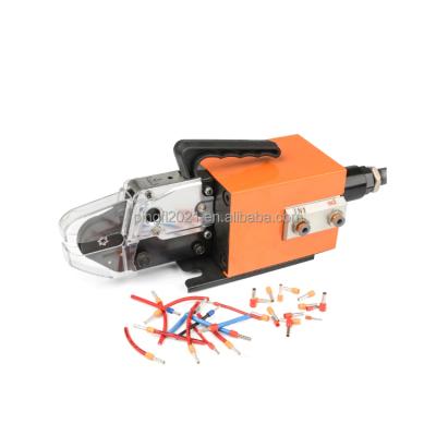 China PFL-1200MN Pneumatic Tubular Terminals Air Wire Crimper Machine hot sales best prices for tube insulated terminals hexagon crimping for sale