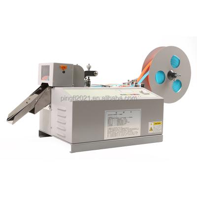 China Cold Knives Cutting PFL-619 Multi Function Automatic Cold Knives Cutting Circle Round Oval Arrow Shape Hook And Loop Tape Slitter for sale