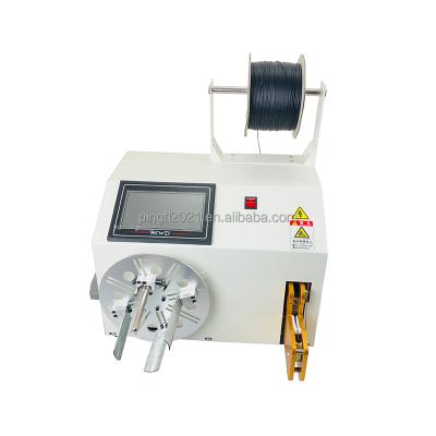 China PFL-1080C PVC Large Cable Semi-automatic Wire Winding and Tied Tie Machine Cable Roll Wire Spool Winding and Wrapping Machine for sale