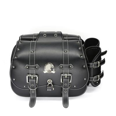 China high quality & Durable Retro Harley Motorcycle Side Bag Saddle Bag Harley Prince Modified Side Box for sale