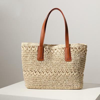 China high quality & 2021 Hot Selling Goods Straw Bags Summer Foldable Women Handbag Ladies Handbag Ladies for sale