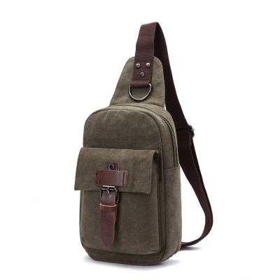 China High Quality Casual Canvas Shoulder Bag New Product Chest Bag Messenger Bag for sale