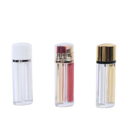 China Personal Care Cosmetic Double Plastic Double Chamber Tube, Spray Pump Liquid Foundation Airless Pump Bottle for sale