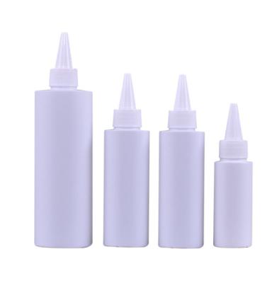 China White Plastic Flat Water Bottle HDPE Fashion Accessories Bottle Shoulder Head Shampoo Bottle Mold for sale