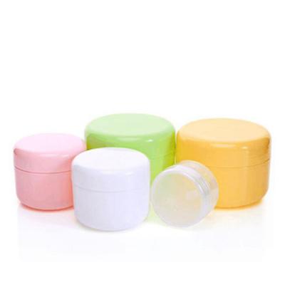 China Fashion Accessories Best Selling 3g 5g 7g 10g 15g 20g 25g 30g 35g 40g PS Clear Plastic Eye Cosmetics Cream Jar for sale