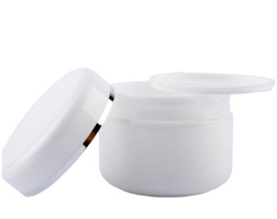 China Round Skin Care Cream 100ml Detergent Body Pet Shoulder Frosted Cream Lotion Bottle for sale