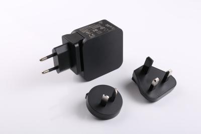 Κίνα Καθολική 5V 9V 12V τοίχων ταξιδιού USB ανώτατη παραγωγή 3A φορτιστών 45W PD προς πώληση