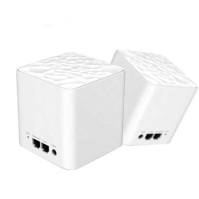 China Tenda Nova MW3 Two Dual Band Wireless Wifi Bundles For Whole Home Wireless Wifi Bridge Repeater ES-N066 for sale