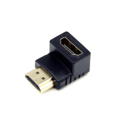 China Computer 90 Degree HDMI Male To Female Connector Adapter Converter for sale