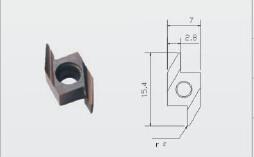 China ABS Back Turning insert Carbide back turning inserts ABS turning inserts machining all cutting material for sale