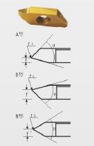 China Carbide threading turning LTTPA insert inserts for machining small parts in all cutting material for sale