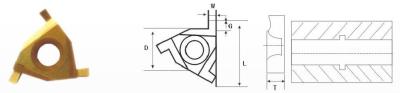 China Carbide grooving insert Grooving inserts Internal groove inserts TNR machining all cutting material for sale