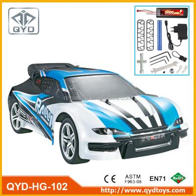 China RC Model 2.4GHz 4WD RTR 1/10 High Speed ​​Racing with 7.4V 3000mah Battery RC Rally Car for sale