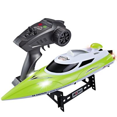 China RC Hobby Big Size 35KMH 2.4GHz RC High Speed ​​Boat With LED Light for sale