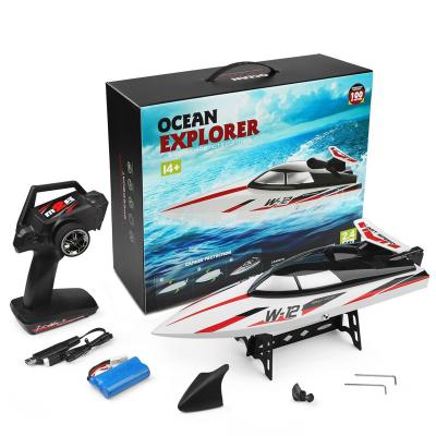 China RC Hobby WLToys WL912-A 35KMH High Speed ​​Remote Control Boat 2.4G Anti-turnover With Water Cooling RC Speedboat for sale