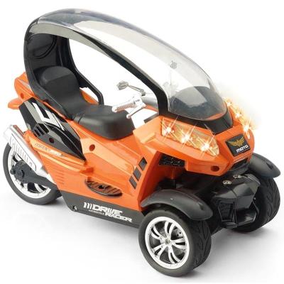 China RC hobby newest kids play big radio control car RTR blushed 3 wheel electric rc motor for sale